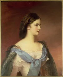 Impératrice Élisabeth de Bavière (1837-98) jeune femme
